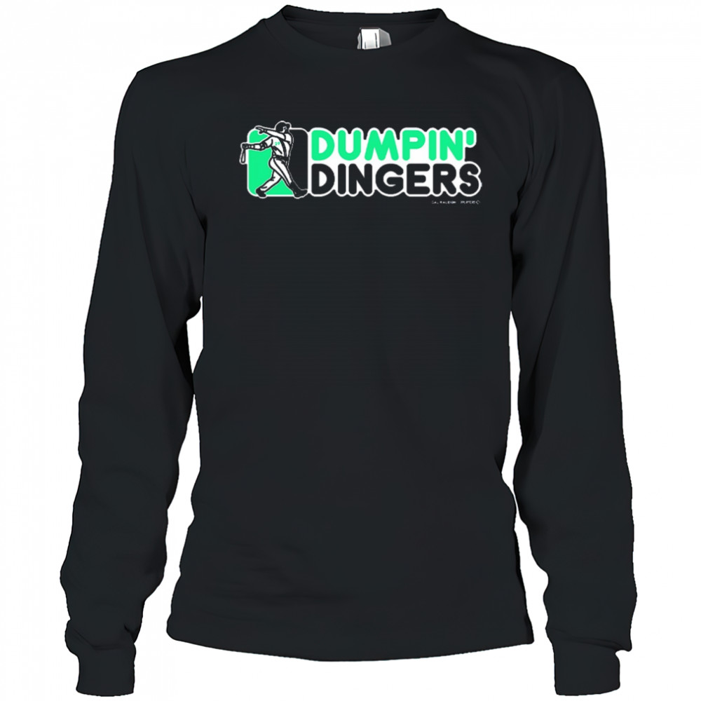 Dumpin’ Dingers Cal Raleigh Seattle Mariners MLBPA 2025 t-shirt Long Sleeved
