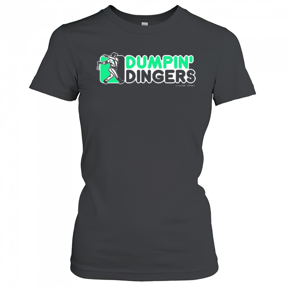 Dumpin’ Dingers Cal Raleigh Seattle Mariners MLBPA 2025 t-shirt Women's T-shirt
