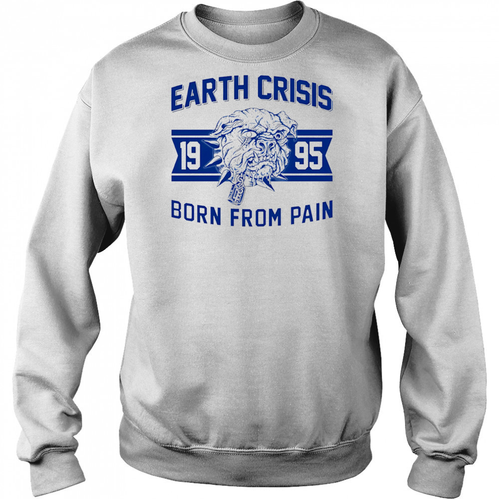Earth Crisis born from pain bulldog shirt Hoodie
