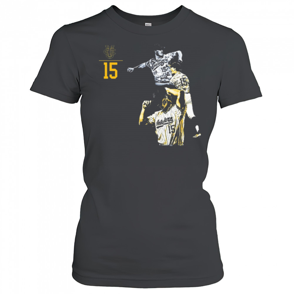 Finnegan Wall 15 UC Irvine Anteaters baseball NCAA Division I Portrait t-shirt Women's T-shirt