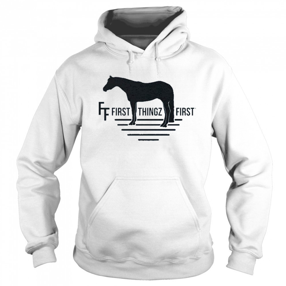 First Thingz First Horse T-Shirt Sweatshirt