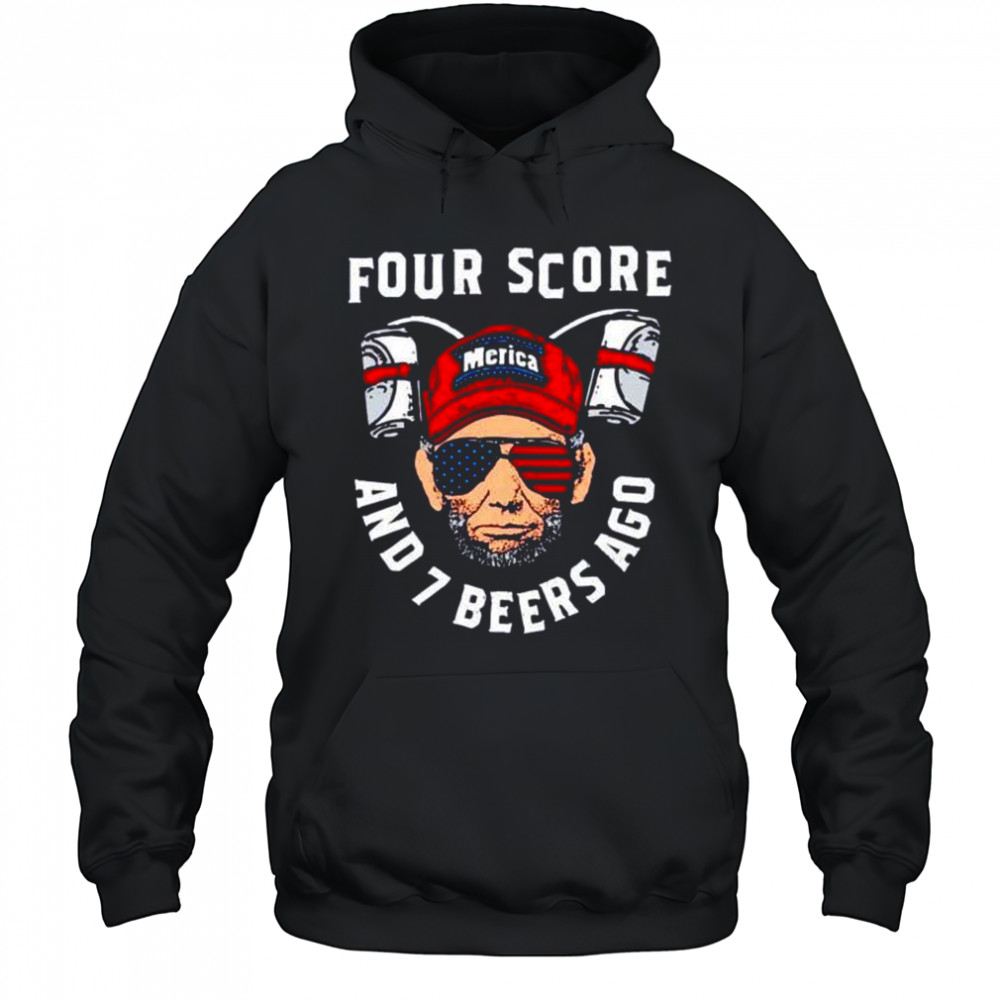 Four score and 7 beers ago Franklin shirt Hoodie