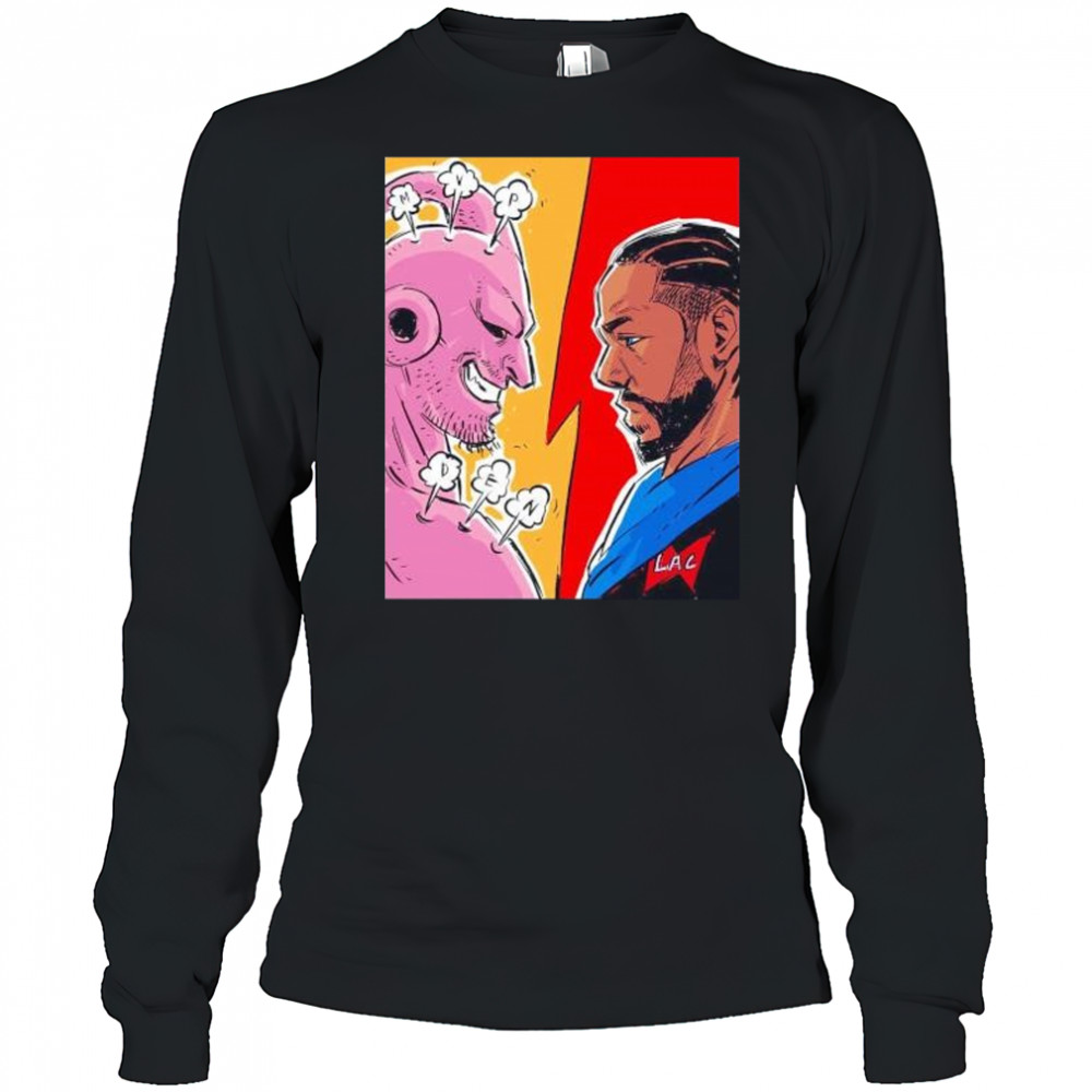 Game 7 Nikola Jokic vs Kawhi Leonard x Majin Buu shirt Long Sleeved
