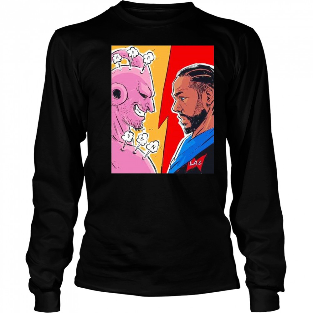 Game 7 Nikola Jokic vs Kawhi Leonard x Majin Buu shirt Long Sleeved