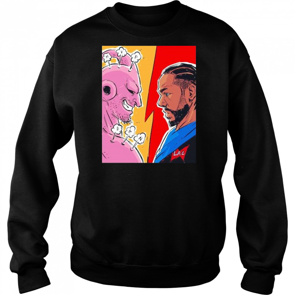 Game 7 Nikola Jokic vs Kawhi Leonard x Majin Buu shirt Hoodie