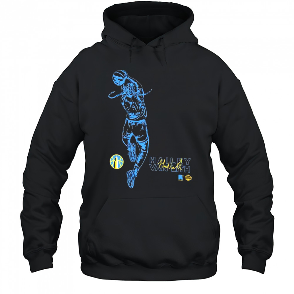 Hailey Van Lith Chicago Sky WNBA Draft Night Signature t-shirt Hoodie