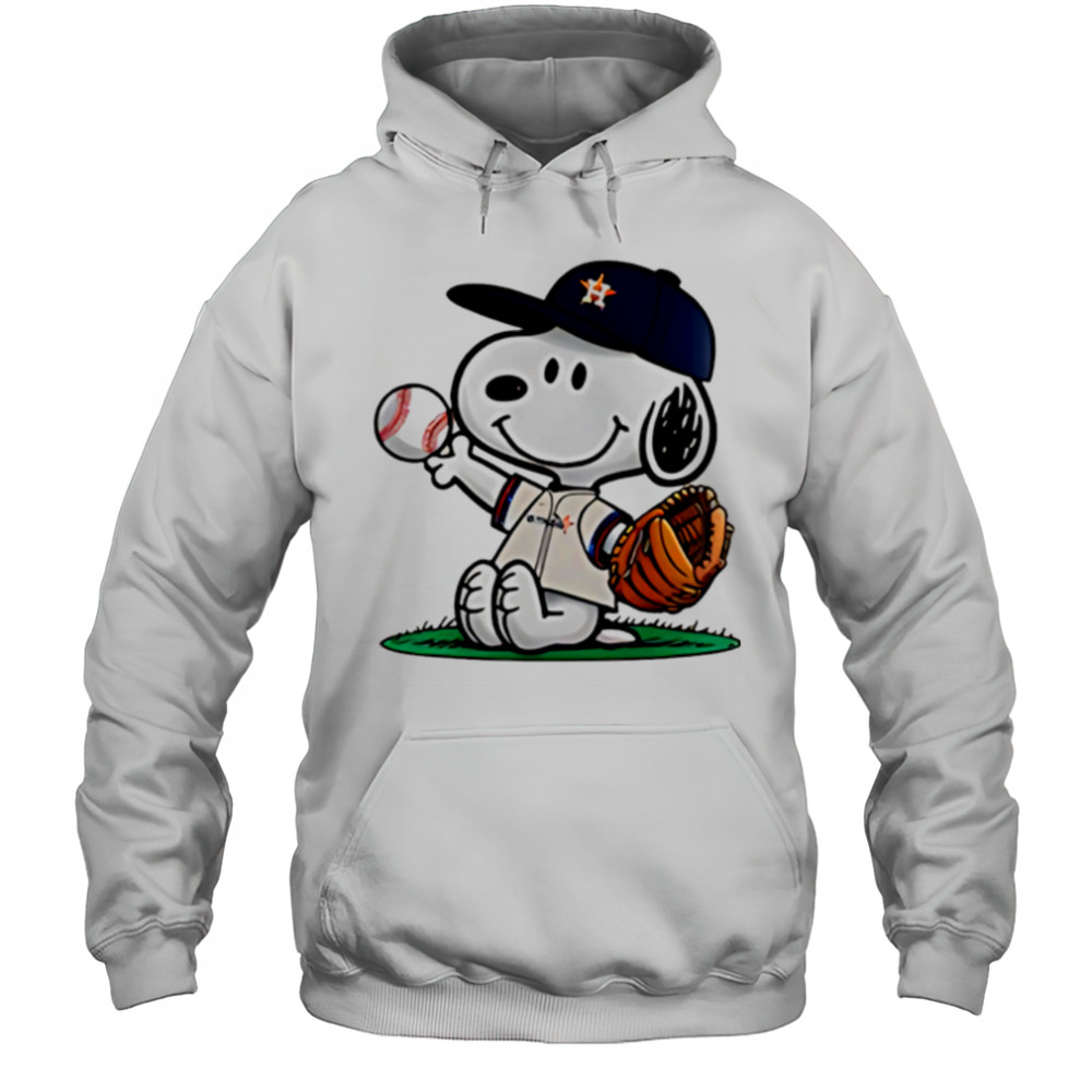 Houston Astros x Peanuts Night 2025 Special Baseball shirt Hoodie