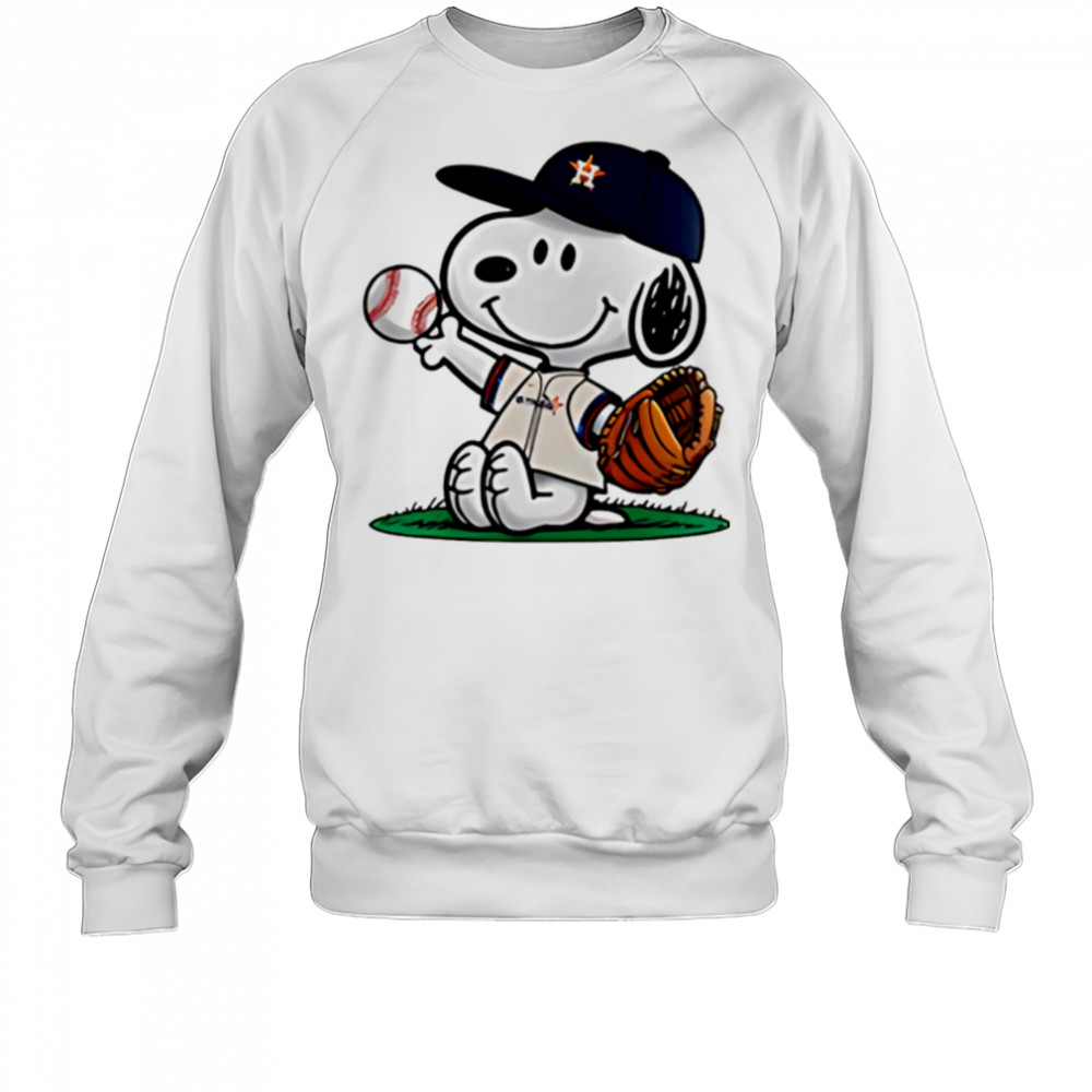 Houston Astros x Peanuts Night 2025 Special Baseball shirt Sweatshirt