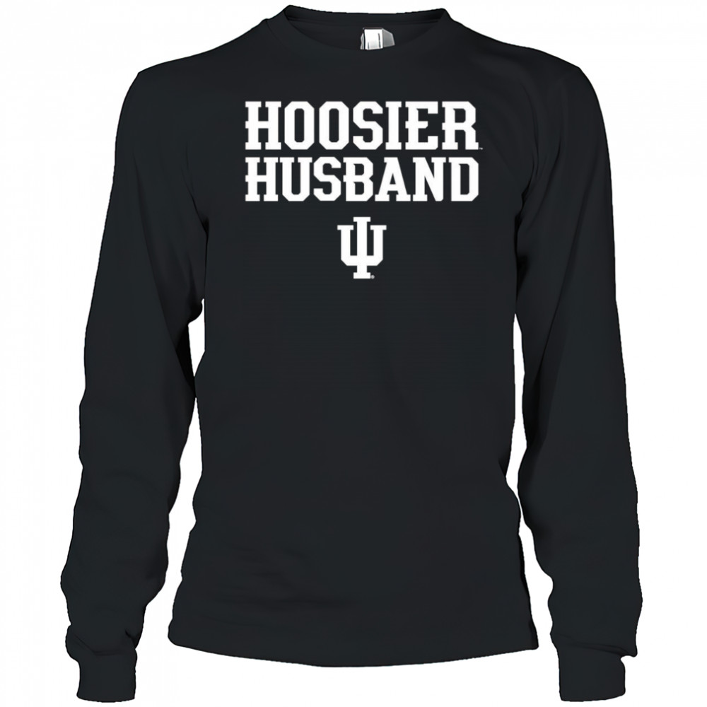 Indiana Hoosier Husband shirt Long Sleeved