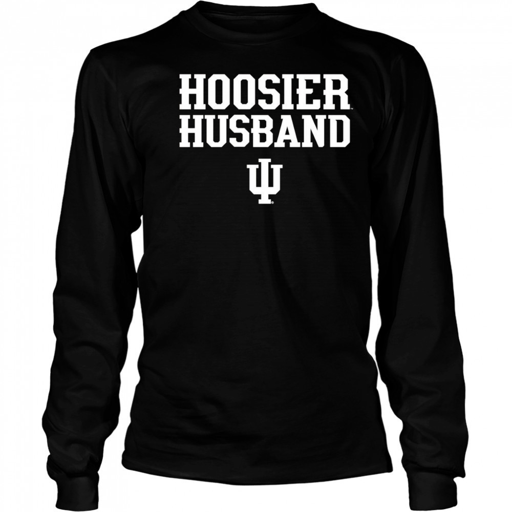 Indiana Hoosier Husband shirt Long Sleeved