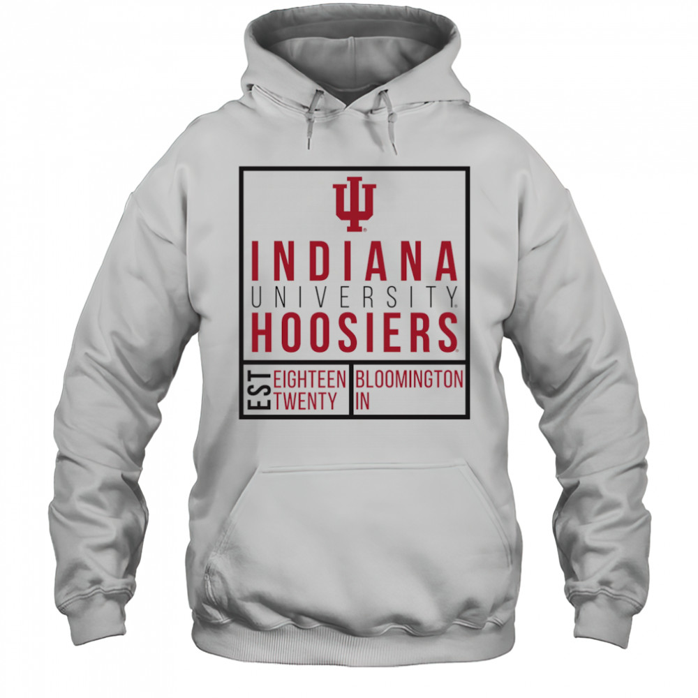 Indiana Hoosiers University box shirt Hoodie