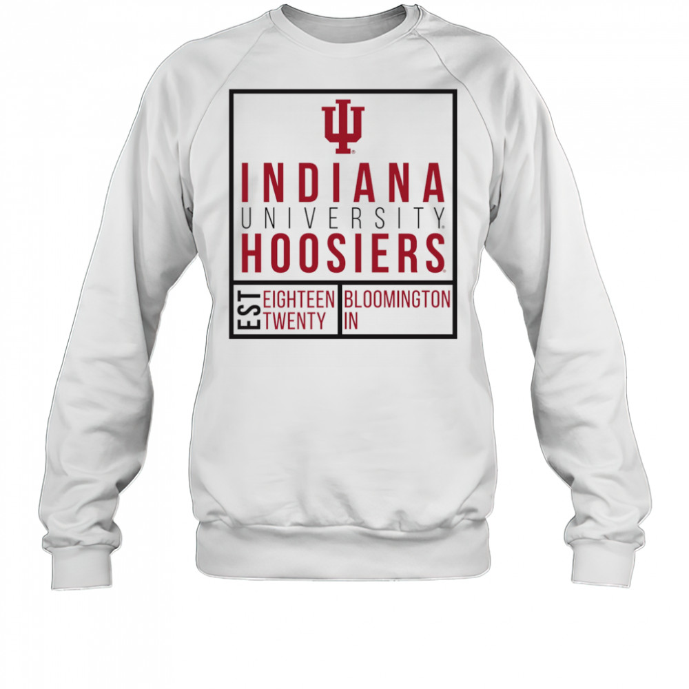 Indiana Hoosiers University box shirt Sweatshirt