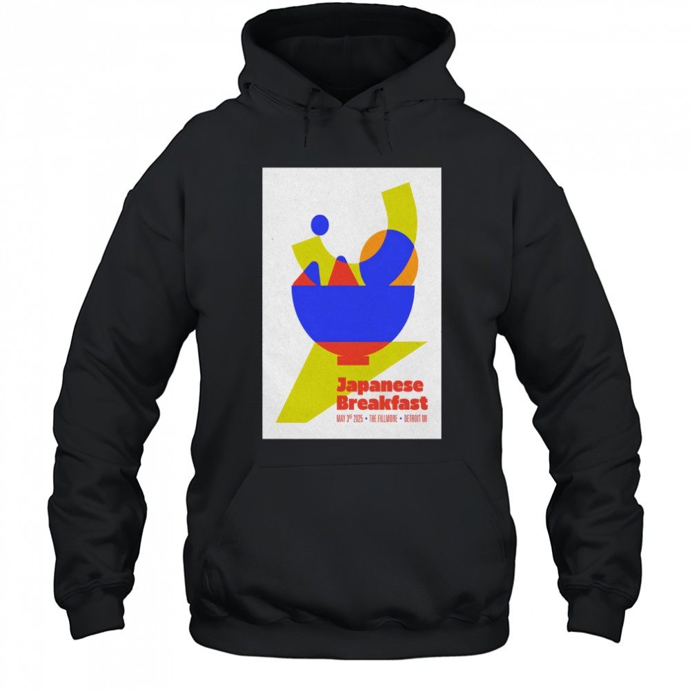 Japanese Breakfast The Fillmore Detroit MI May 3 2025 Show t-shirt Hoodie