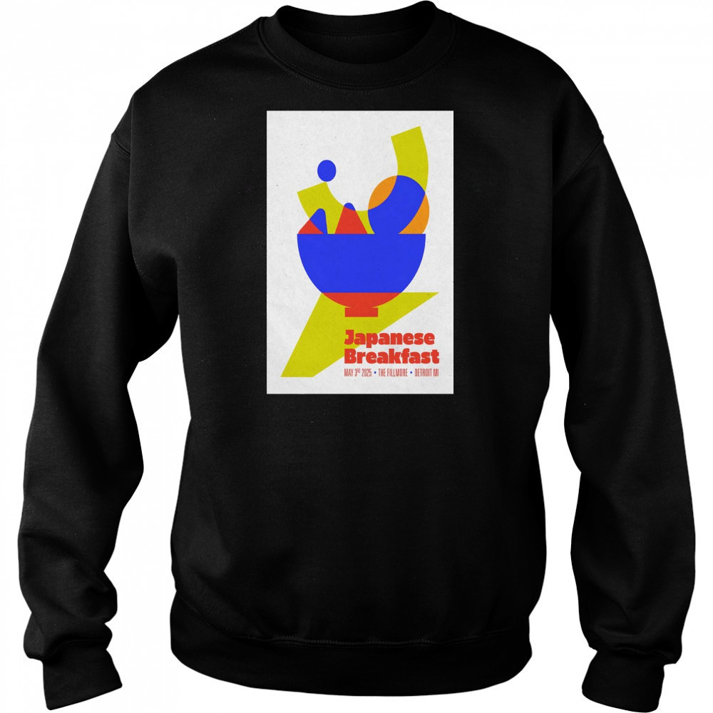 Japanese Breakfast The Fillmore Detroit MI May 3 2025 Show t-shirt Hoodie