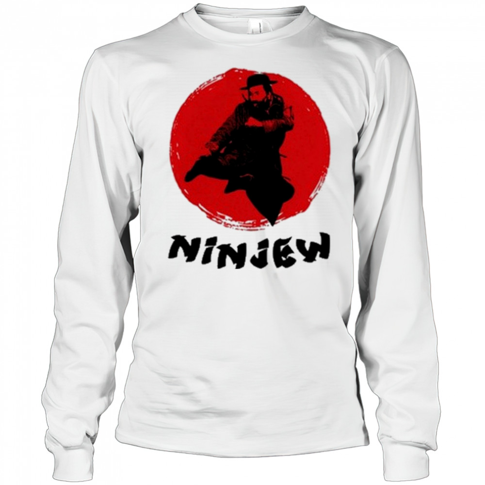 Jiu Jitsu Ninjew T-shirt Long Sleeved