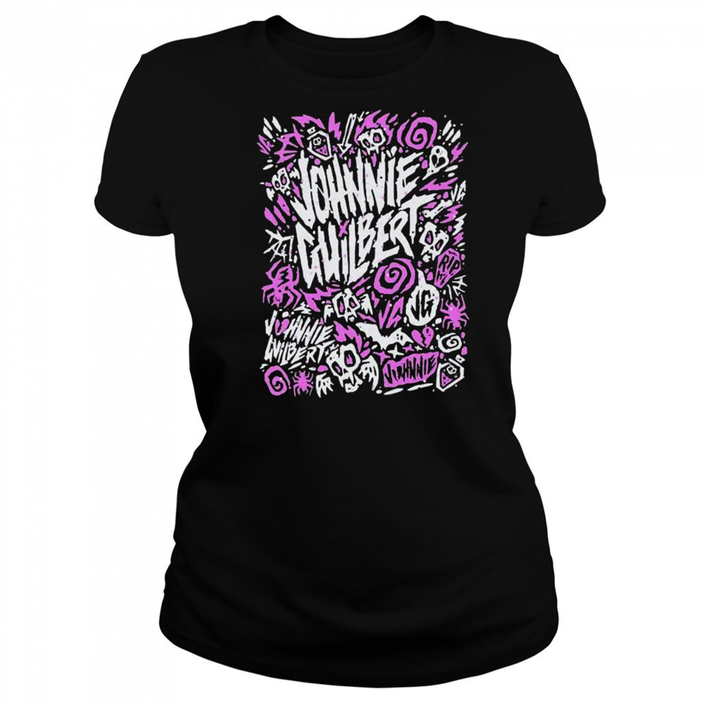 Johnnie Guilbert Purple Logo T-shirt Women's T-shirt