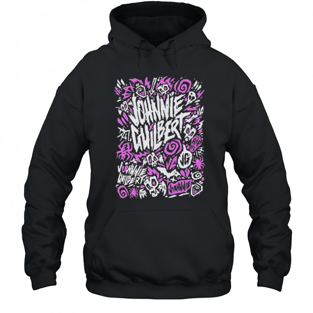 Johnnie Guilbert Purple Logo T-shirt Hoodie