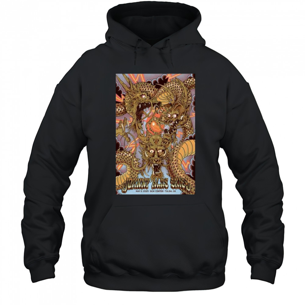 Johnny Blue Skies BOK Center Tulsa OK May 2 2025 Concert t-shirt Hoodie