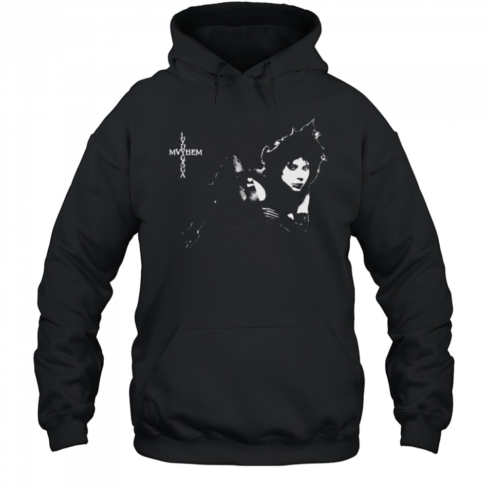 Lady Gaga Mayhem Contrast T-shirt Hoodie