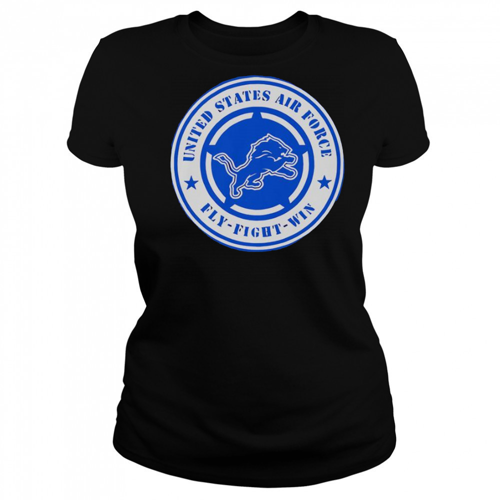 Lions United States Air Force Military Appreciation Night T-Shirt Women's T-shirt