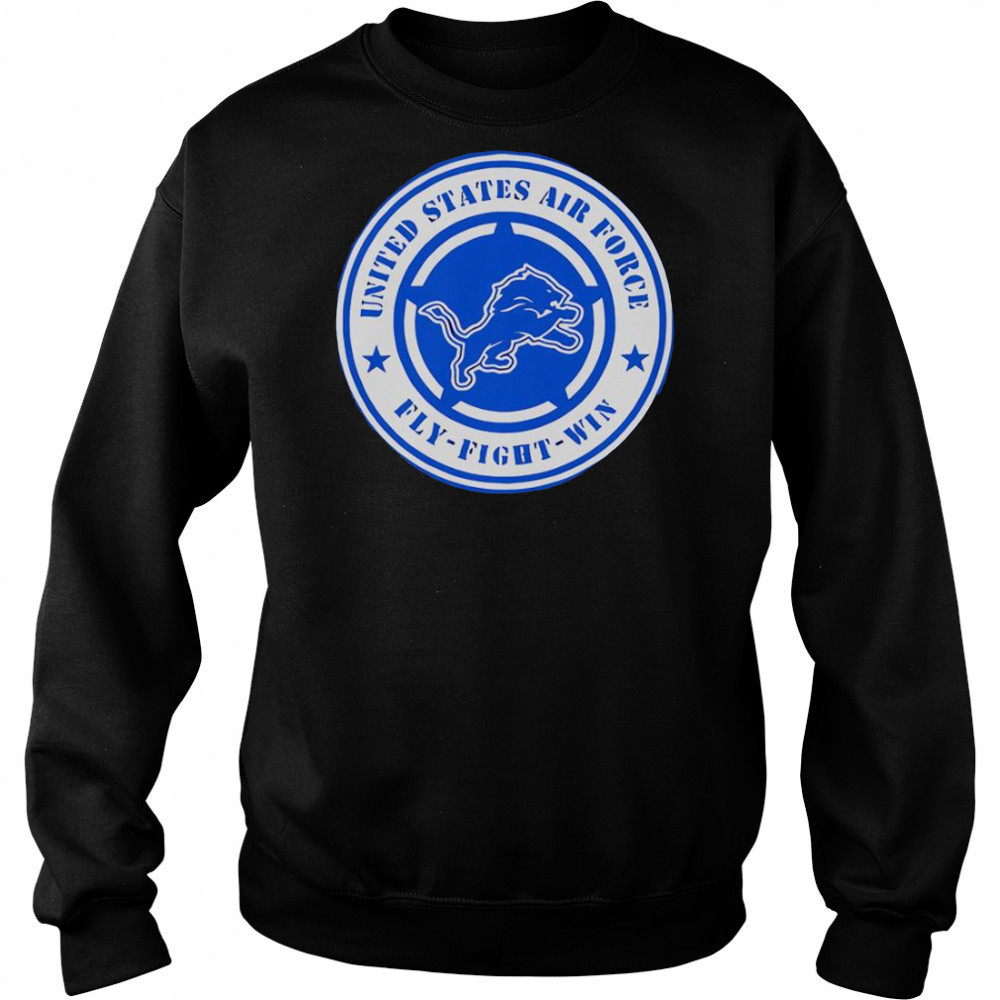 Lions United States Air Force Military Appreciation Night T-Shirt Hoodie