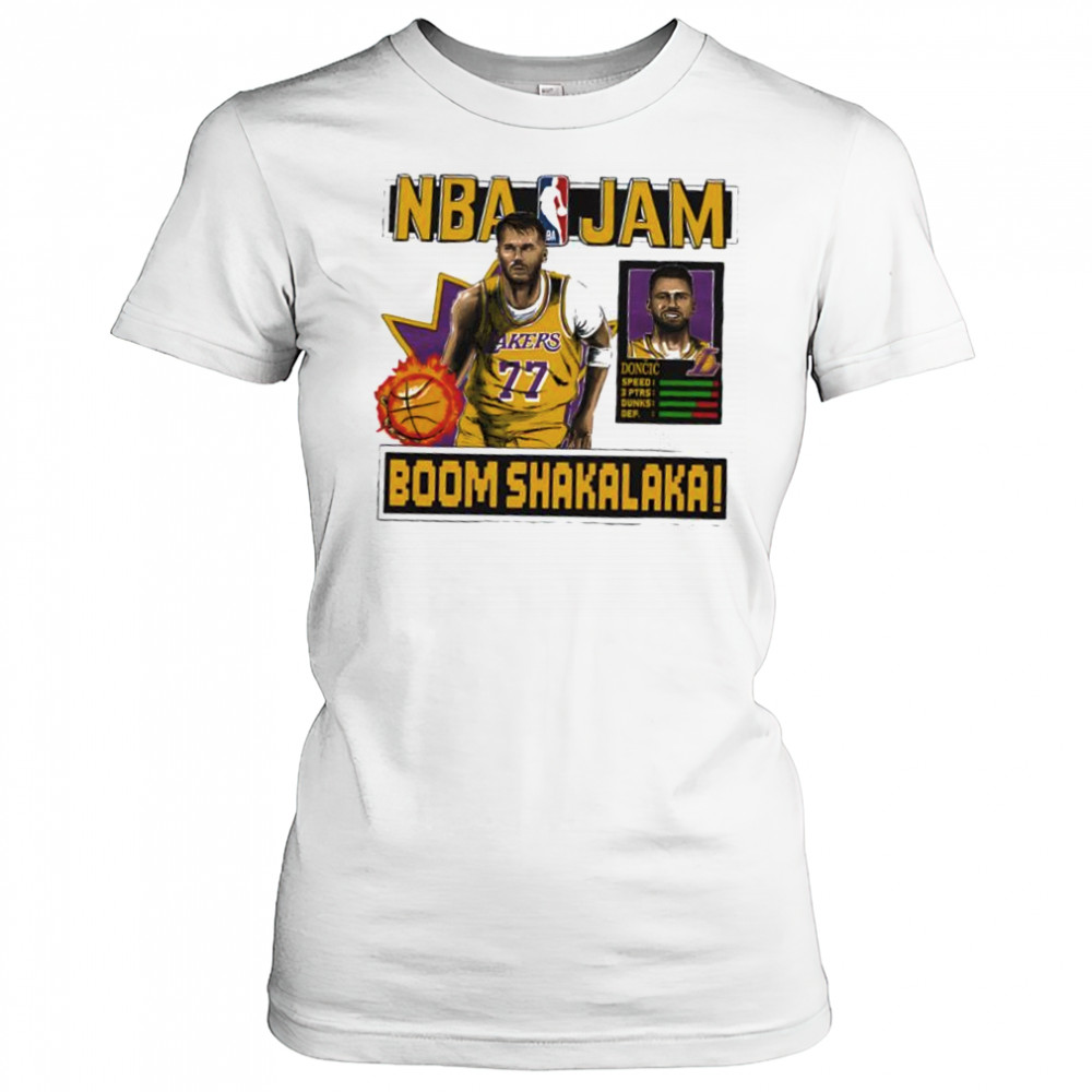 Luka Dončić Los Angeles Lakers NBA Jam shirt Women's T-shirt