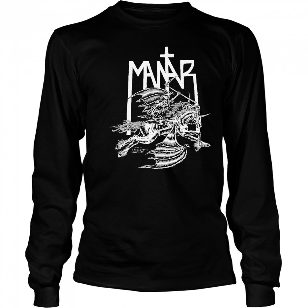 Mantar Post Apocalyptic Depression T-shirt Long Sleeved