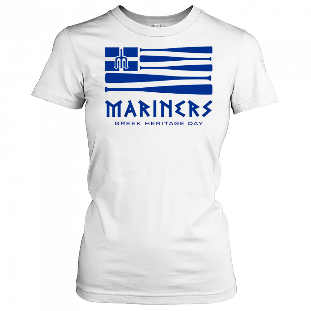 Mariners greek heritage night 2025 shirt Women's T-shirt
