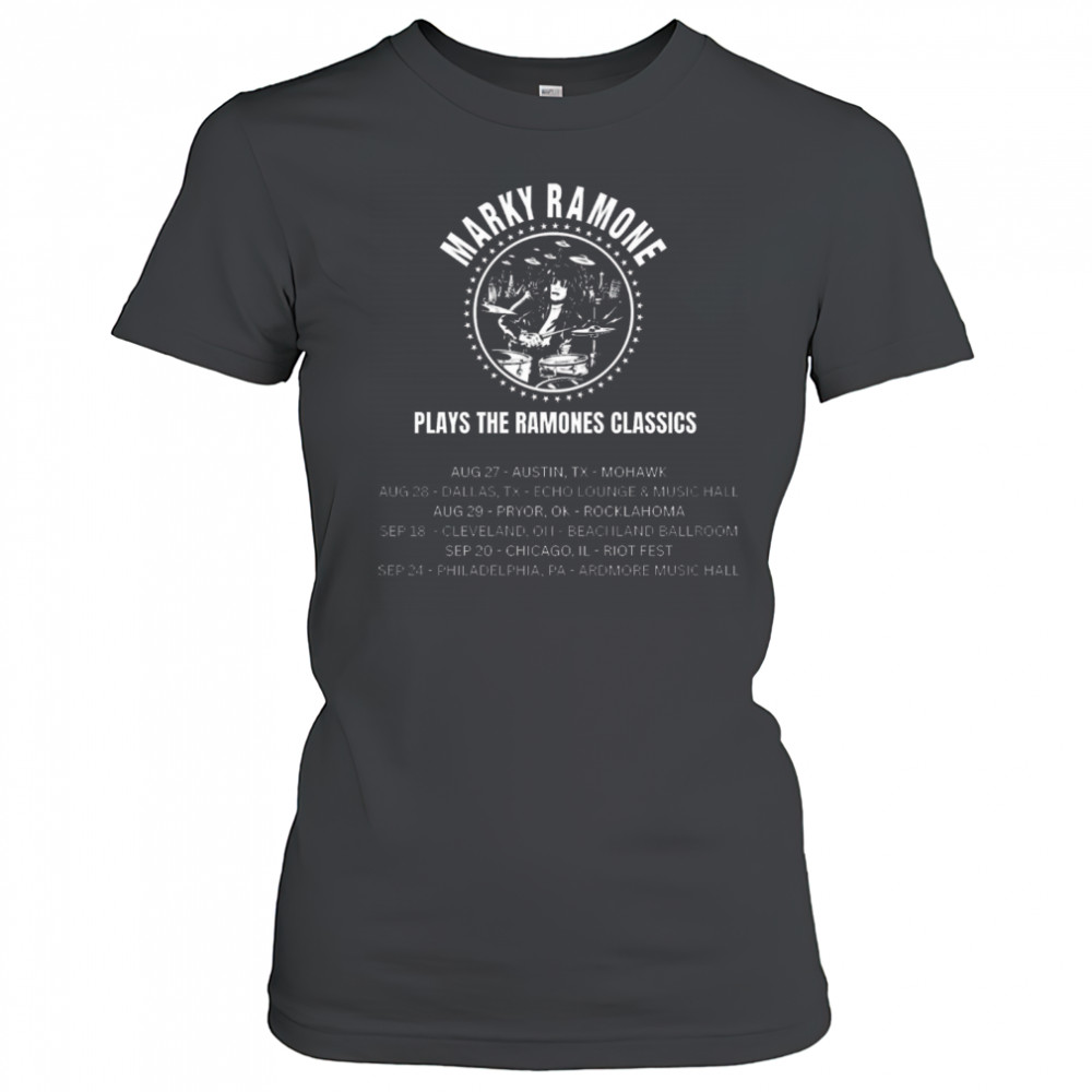 Marky Ramone Plays The Ramones Classics August – September 2025 Poster t-shirt Women's T-shirt