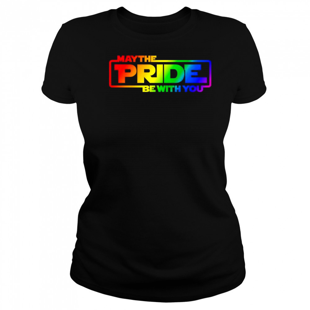 May the pride be with you pride month shirt Women's T-shirt
