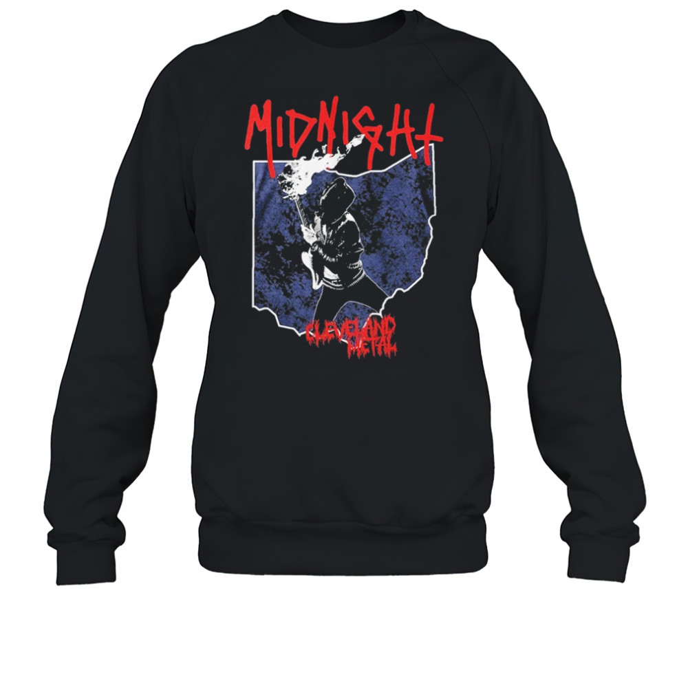 Midnight Cleveland Metal T-shirt Sweatshirt