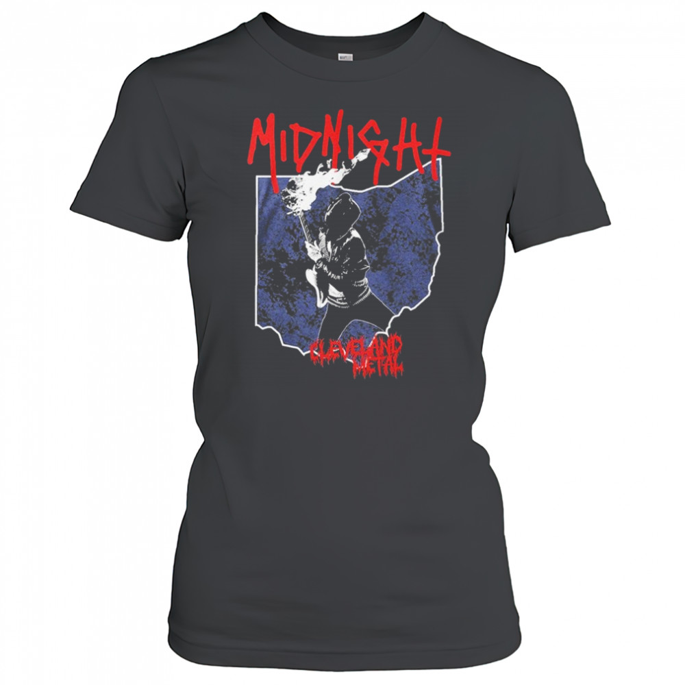 Midnight Cleveland Metal T-shirt Women's T-shirt