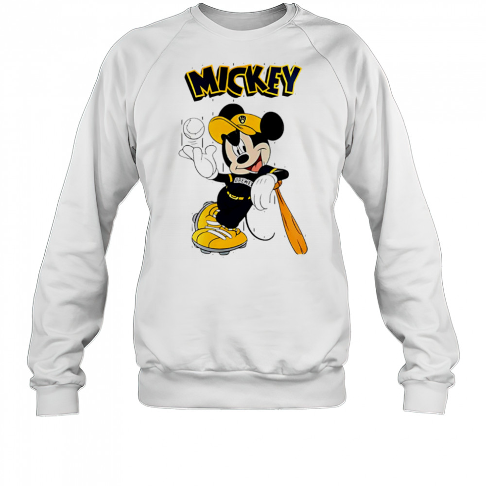 Milwaukee Brewers x Mickey Mouse 2025 Baseball shirt Sweatshirt