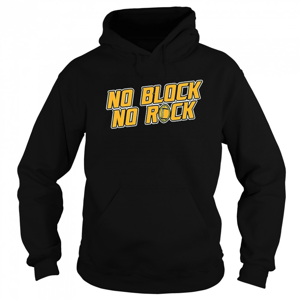 No block no rock football shirt Sweatshirt