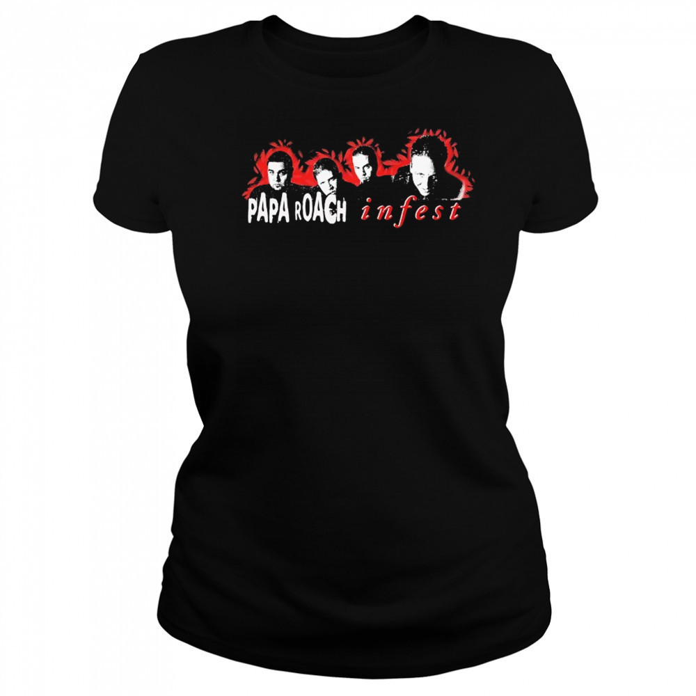 Papa Roach Infest Photo T-shirt Women's T-shirt