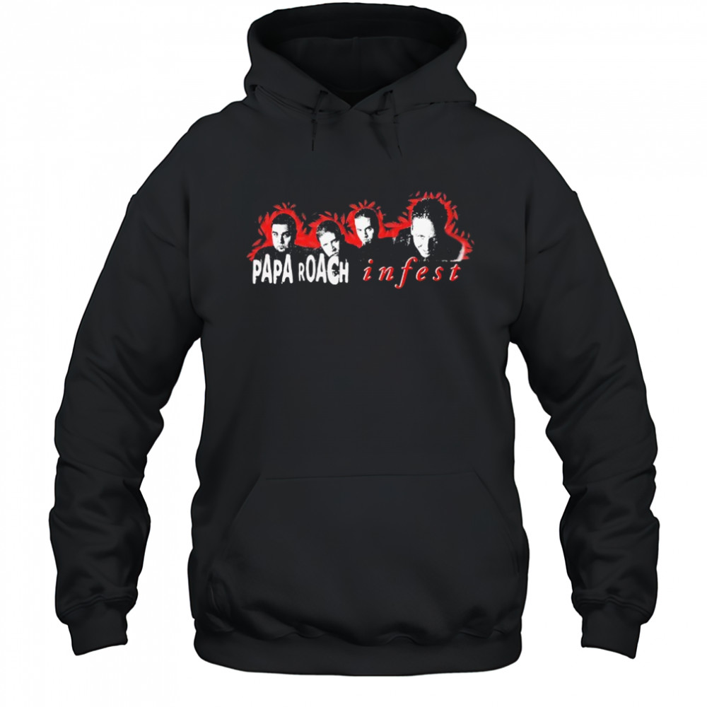 Papa Roach Infest Photo T-shirt Hoodie