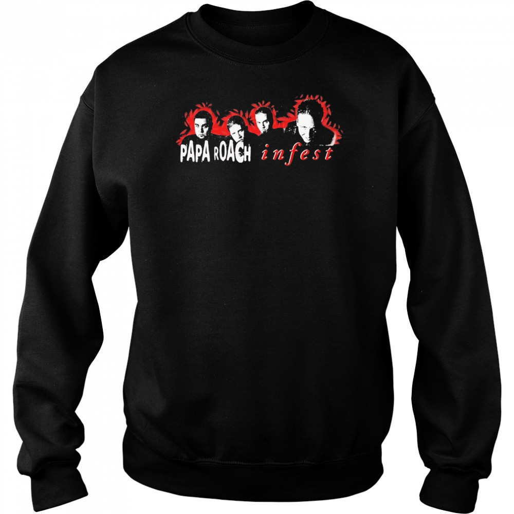 Papa Roach Infest Photo T-shirt Hoodie