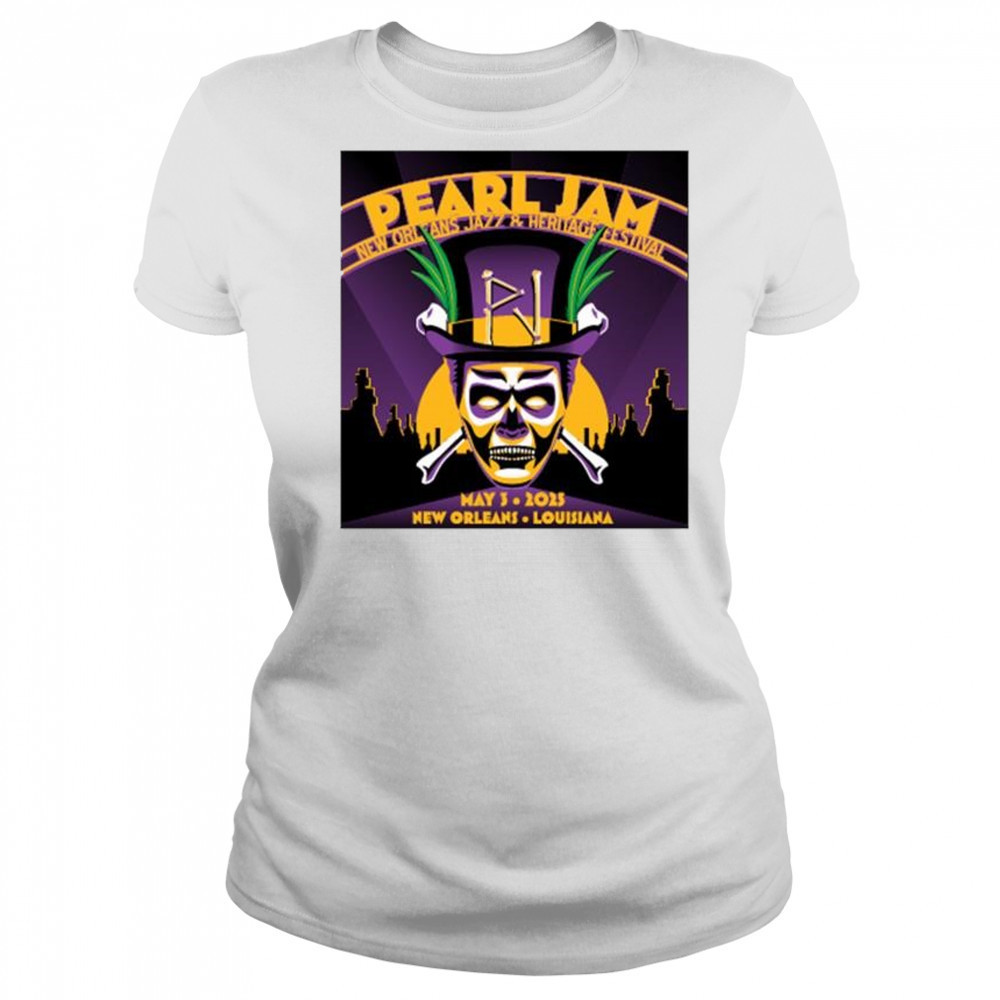 Pearl Jam New Orleans Jazz & Heritage Festival May 3 2025 at New Orleans Louisiana t-shirt Women's T-shirt