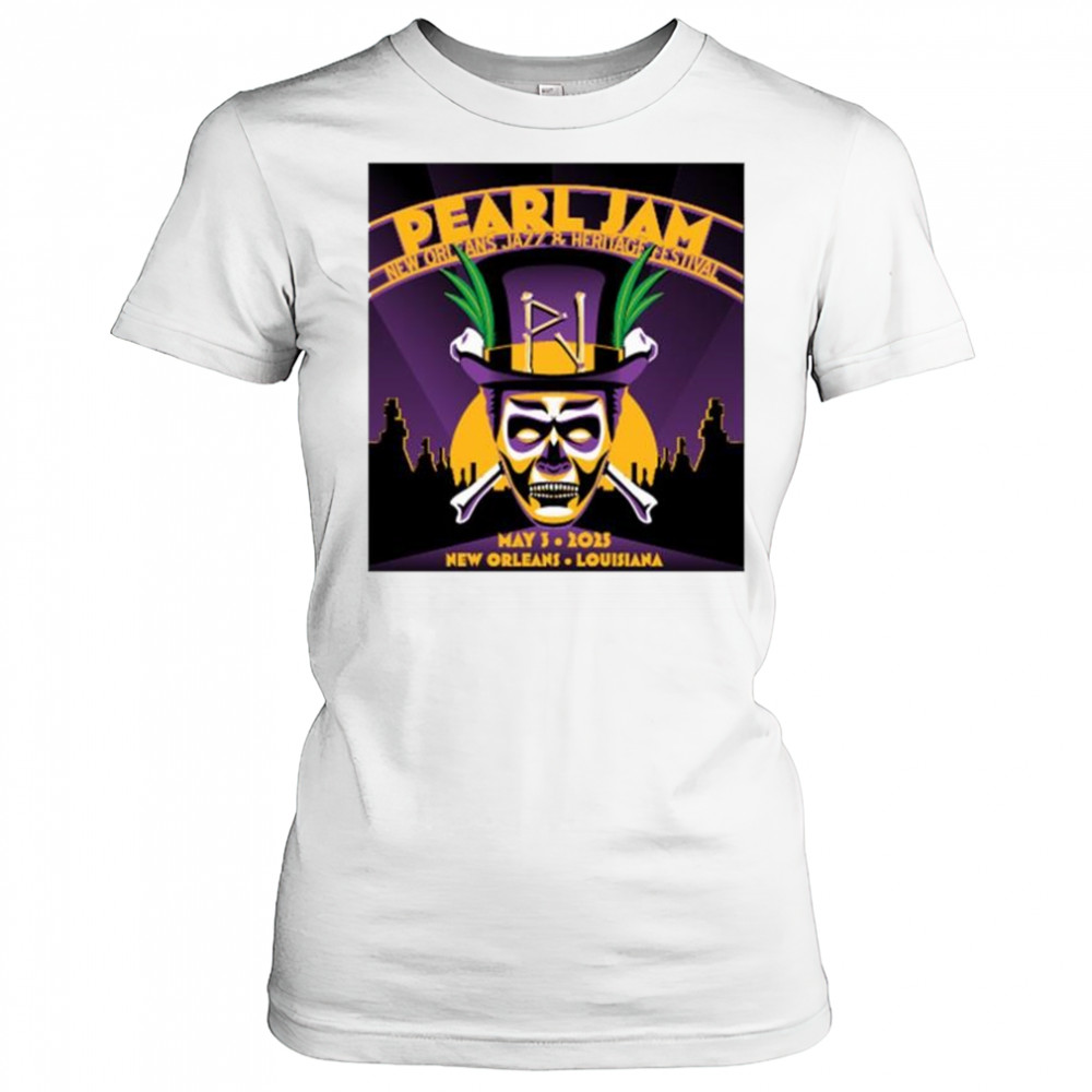 Pearl Jam New Orleans Jazz & Heritage Festival May 3 2025 at New Orleans Louisiana t-shirt Women's T-shirt