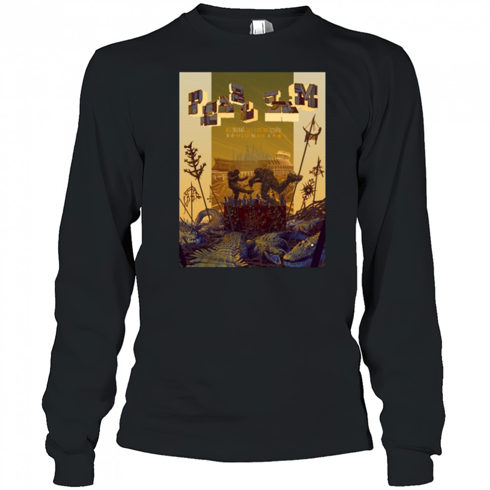 Pearl Jam New Orleans Jazz & Heritage Festival On May 3 2025 At New Orleans LA t-shirt Long Sleeved