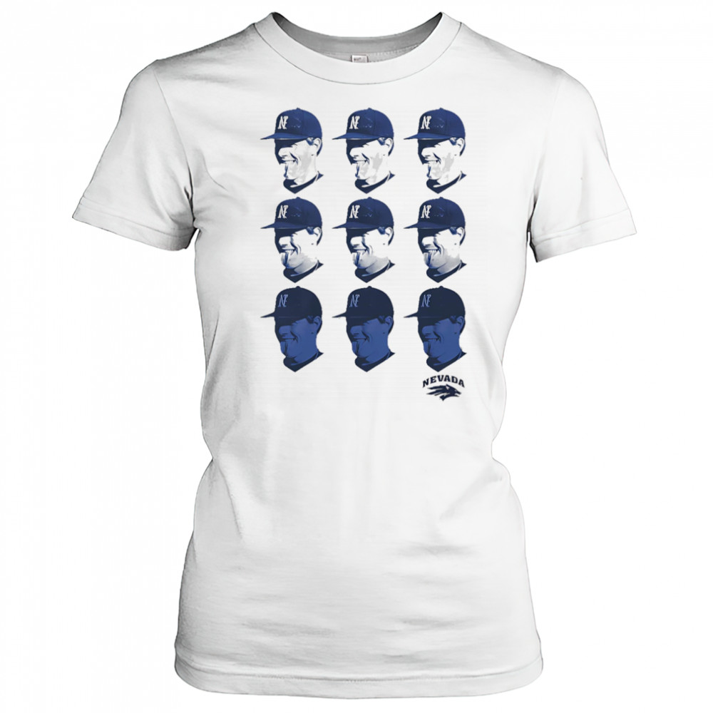 Peyton Fosher Nevada grid face shirt Women's T-shirt