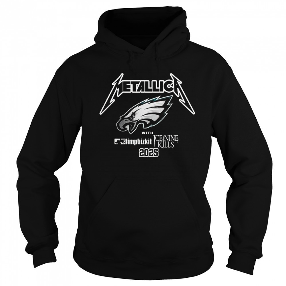 Philadelphia Eagles x Metallica M72 World Tour Shirt Sweatshirt
