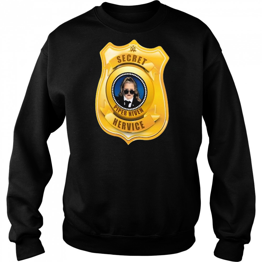 Piper Niven Secret Hervice Badge WWE 2025 t-shirt Hoodie