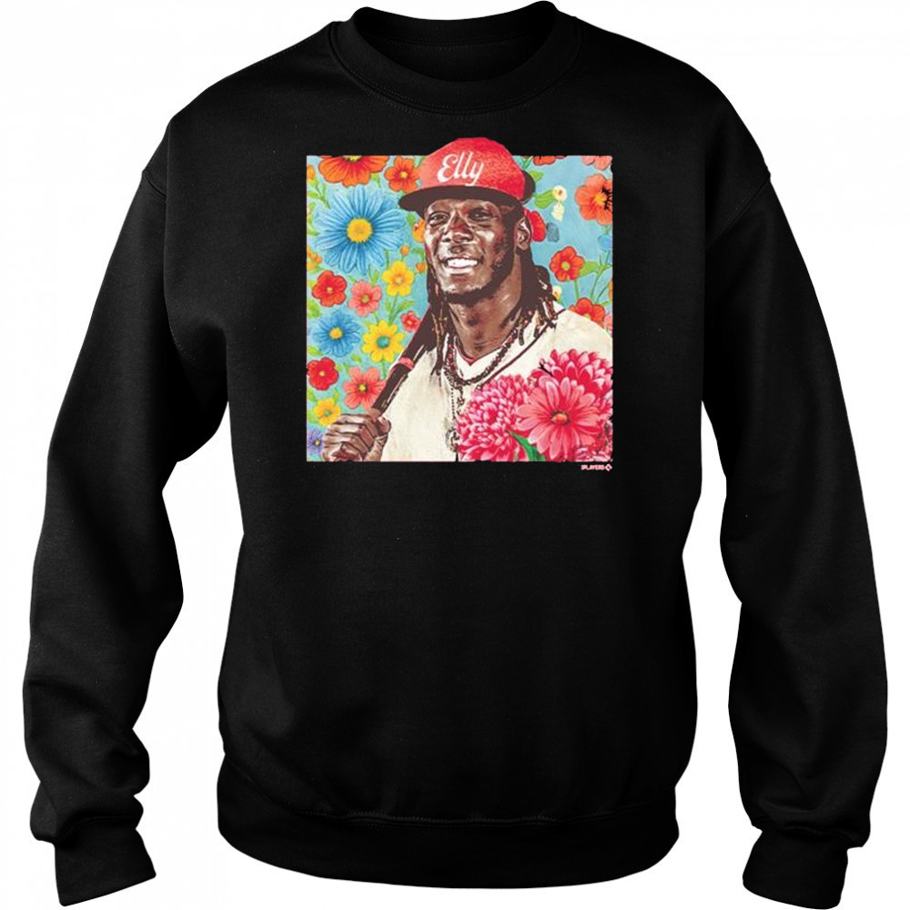 Pocket Full of Elly – Elly De La Cruz Floral Design Cincinnati Reds t-shirt Hoodie