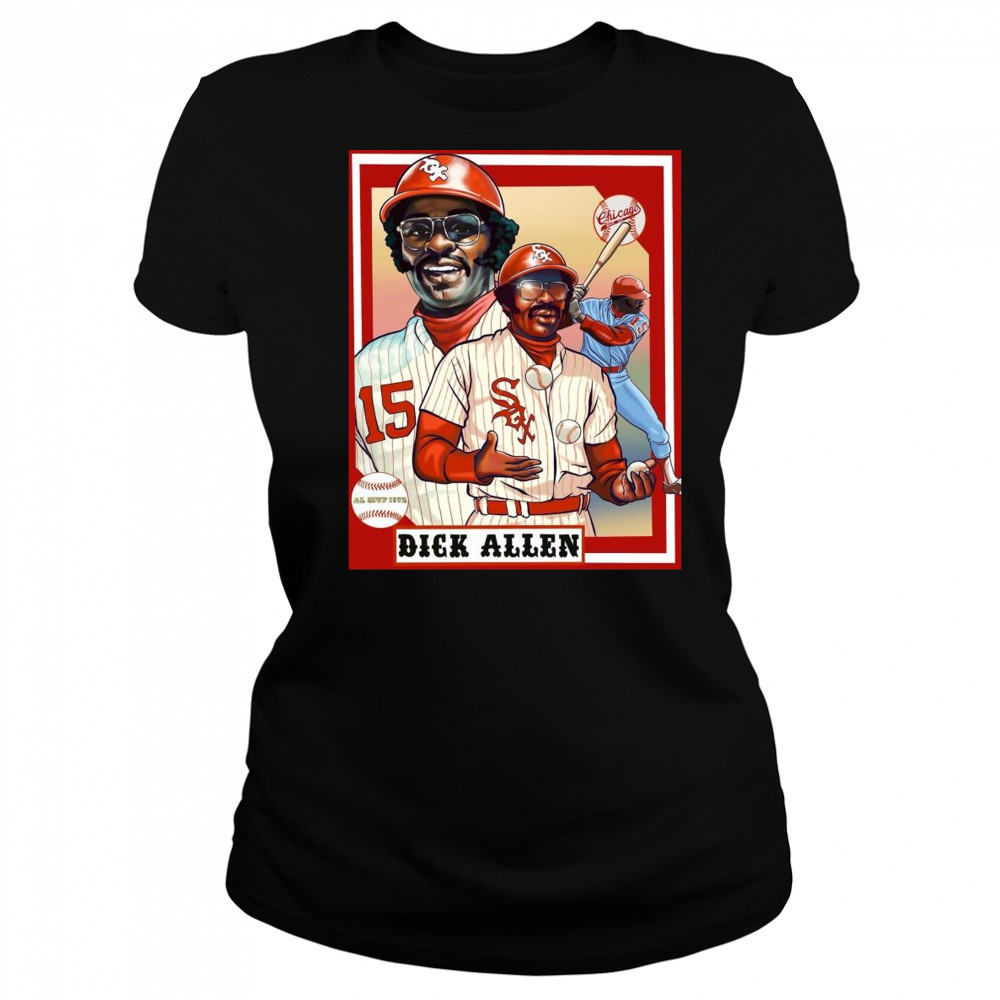 Poster Chicago White Sox Dick Allen AL MVP 1972 An Iconic Moment Of An Iconic Player t-shirt Women's T-shirt