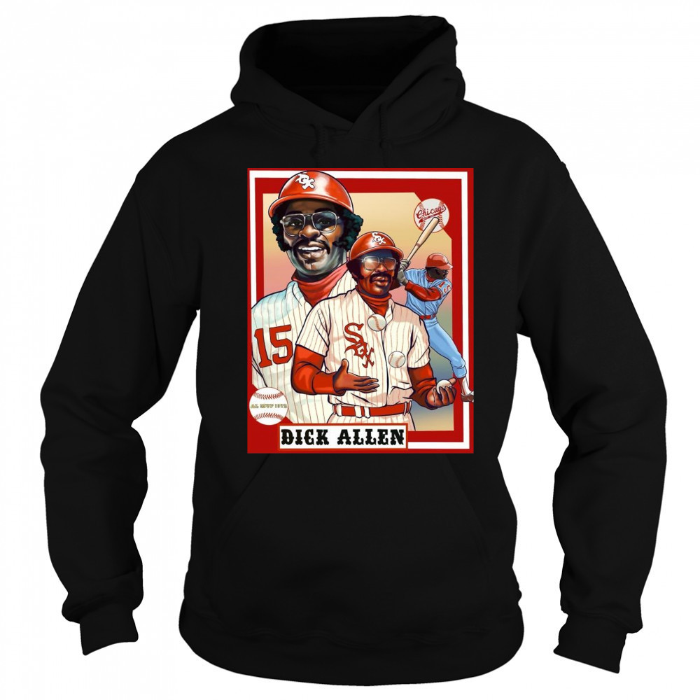 Poster Chicago White Sox Dick Allen AL MVP 1972 An Iconic Moment Of An Iconic Player t-shirt Sweatshirt