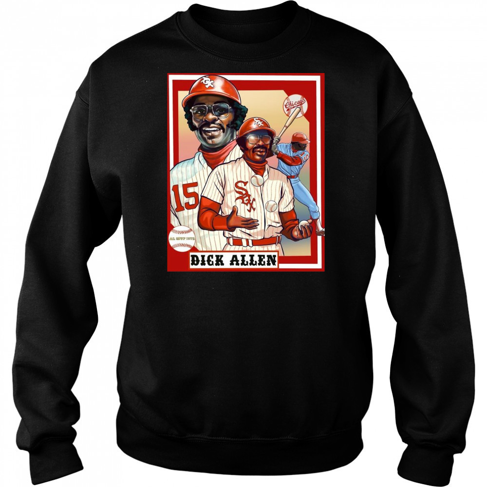 Poster Chicago White Sox Dick Allen AL MVP 1972 An Iconic Moment Of An Iconic Player t-shirt Hoodie