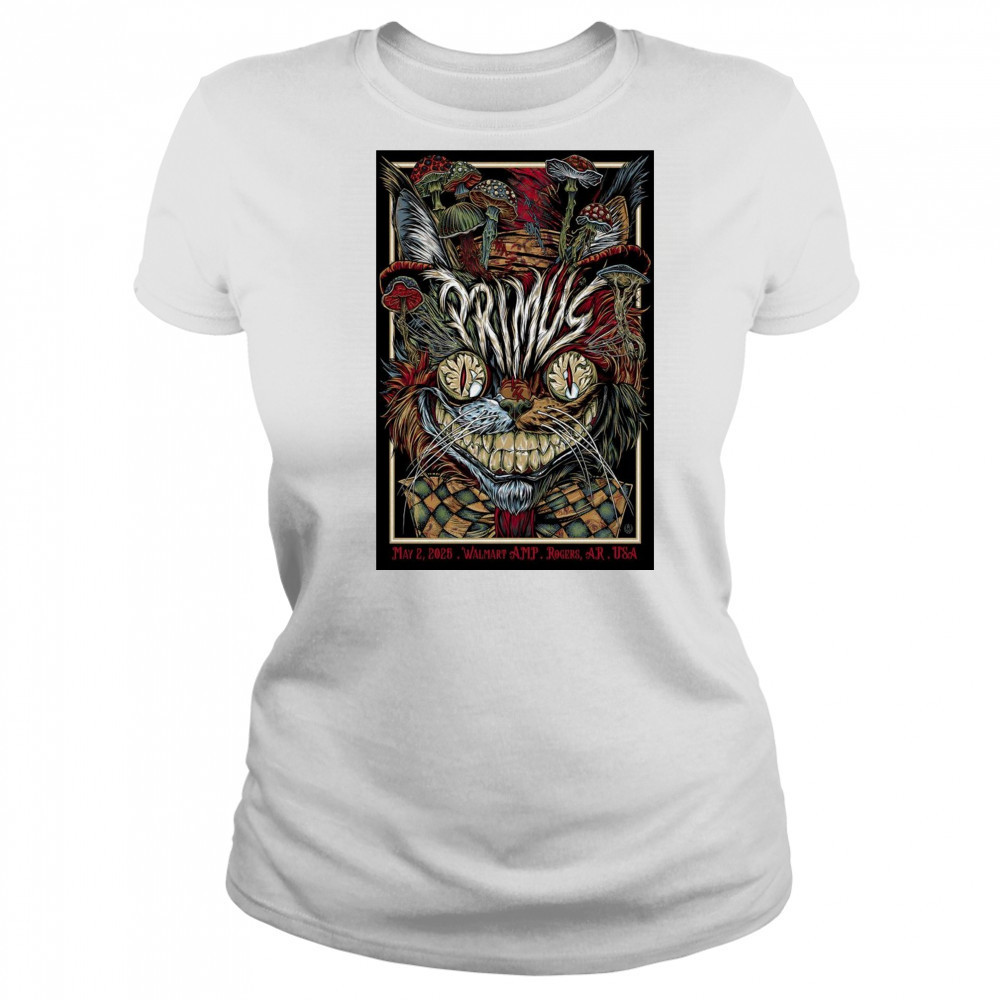 Primus Walmart AMP Rogers AR USA May 2 2025 Tour t-shirt Women's T-shirt