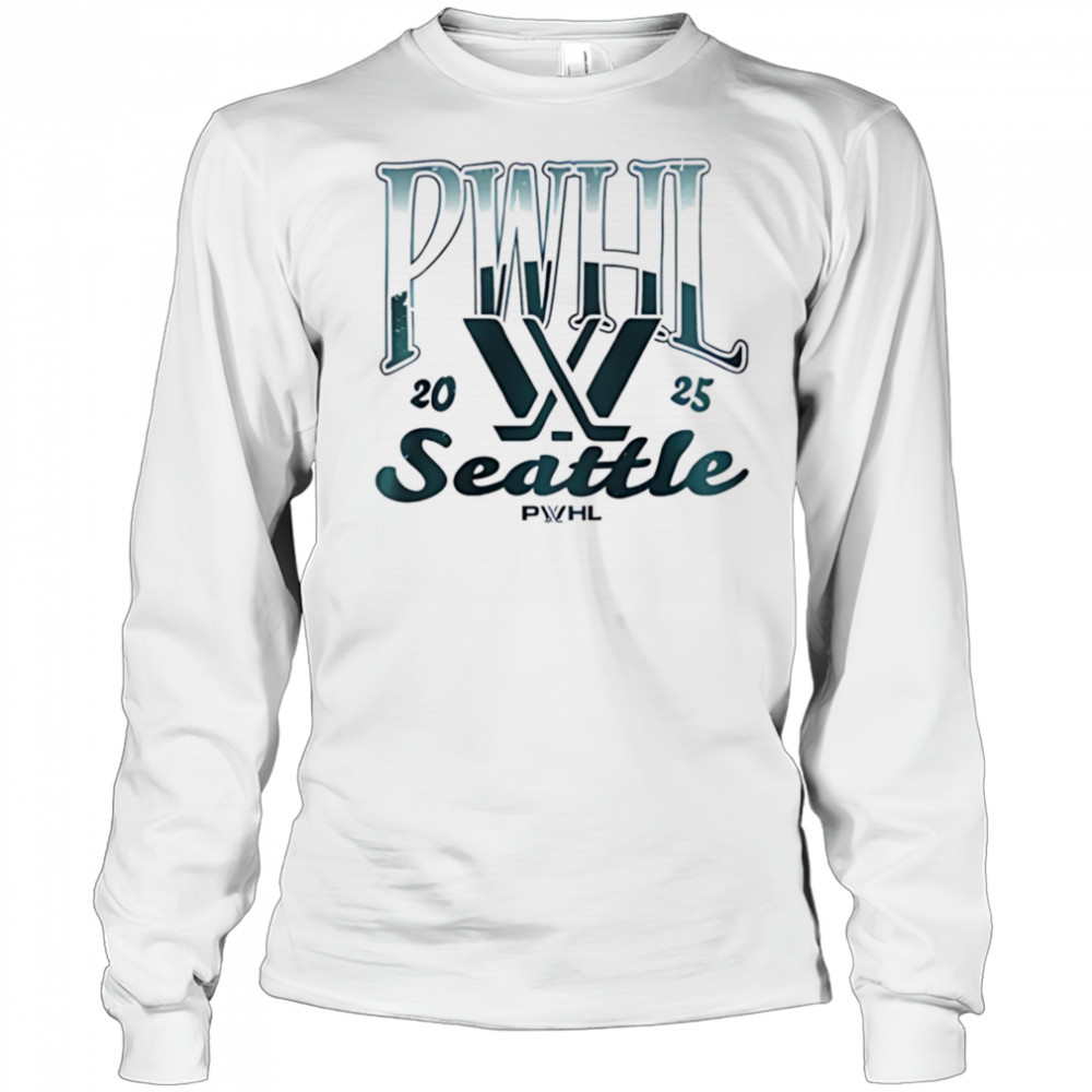 Pwhl Seattle limited edition 2025 special shirt Long Sleeved