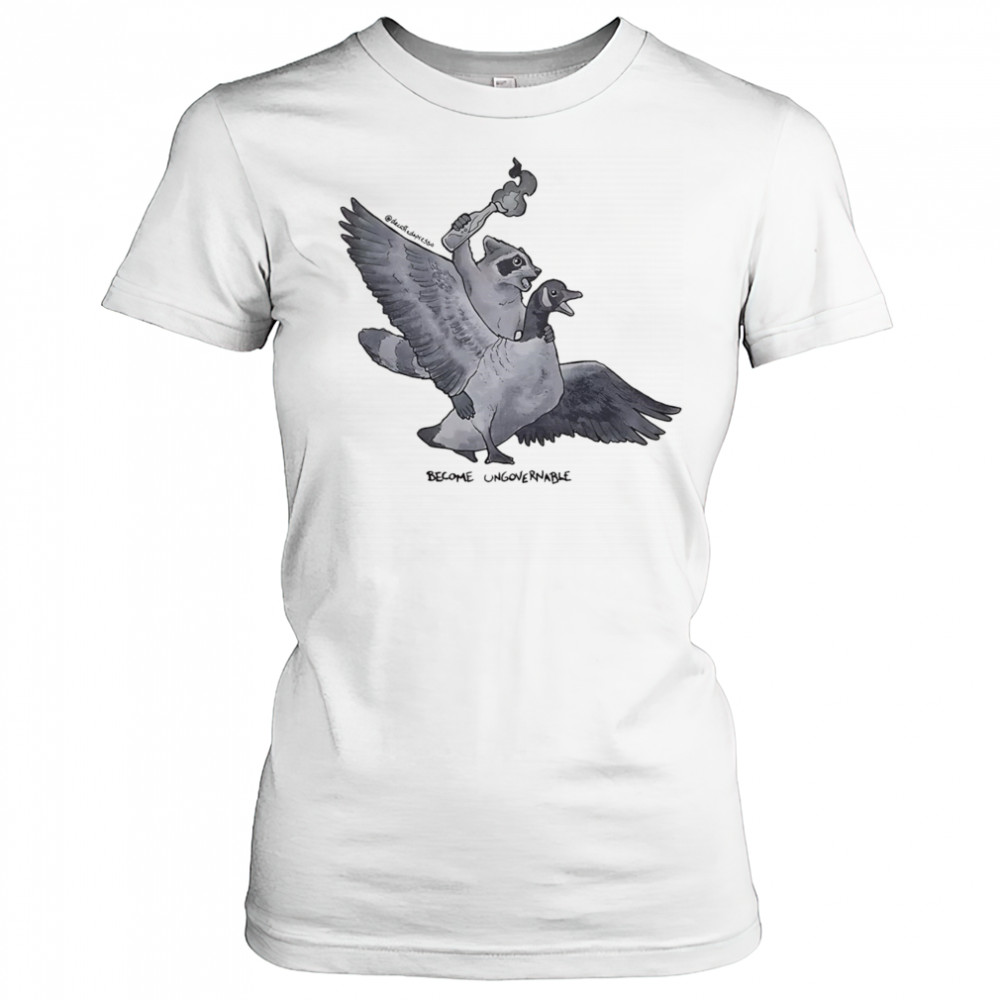 Raccoon Ungovernable shirt Women's T-shirt